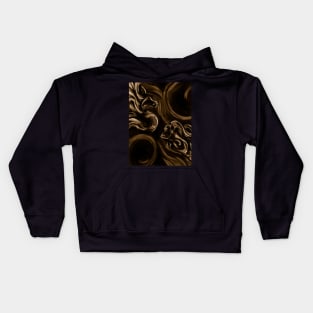 Skull & Snake (sepia) Kids Hoodie